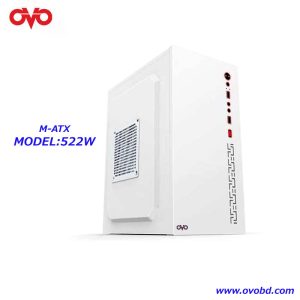 4. OVO M-ATX CC22522W OFFICE CASE WHITE