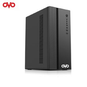OVO M-260B M-ATX Office Case Premium Black