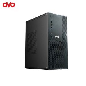 OVO V-1603 M-ATX Office Case Black