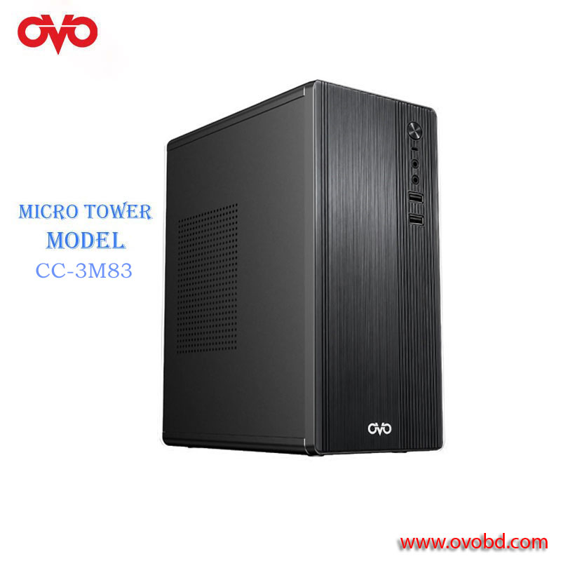 OVO M-ATX CC-3M83 OFFICE CASE BLACK