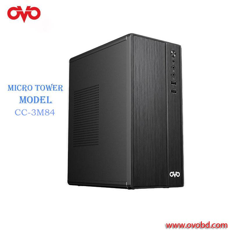 OVO M-ATX CC-3M84 OFFICE CASE BLACK