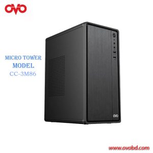 OVO M-ATX CC-3M86 OFFICE CASE BLACK