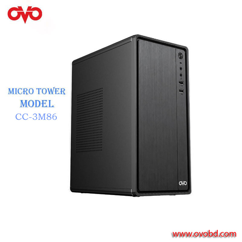 OVO M-ATX CC-3M86 OFFICE CASE BLACK
