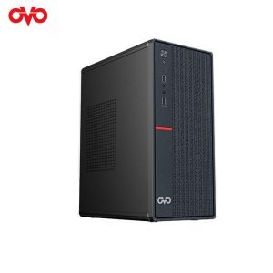 OVO V-1602 M-ATX Office Case Black